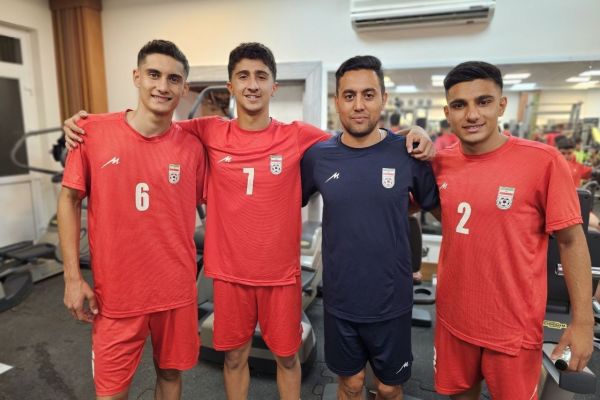  آخرین تمرین تیم ملی نوجوانان پیش از بازی با چین تایپه