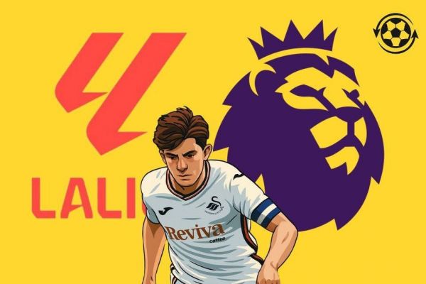  پدیده ۱۷ ساله سوانزی در رادار تیم‌های بزرگ لالیگا و انگلیس