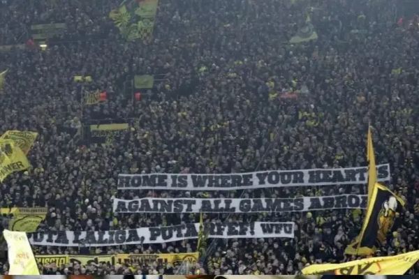  عکس؛ توهین دورتموند به فوتبال اسپانیا