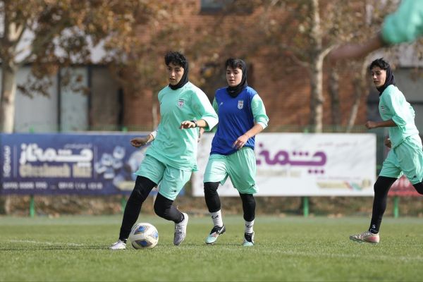  گزارش تصویری  تمرین تیم ملی فوتبال بانوان