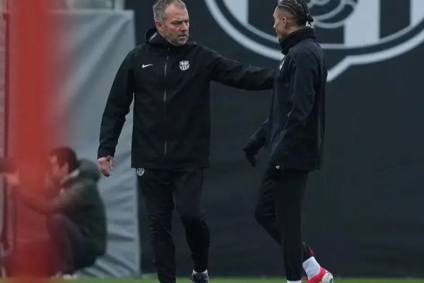  هانسی فلیک تمرین بارسلونا را لغو کرد