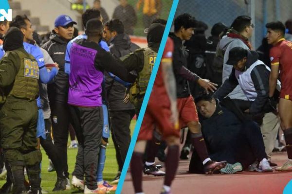  ۱۷ کارت قرمز در جریان یک بازی رسمی در بولیوی