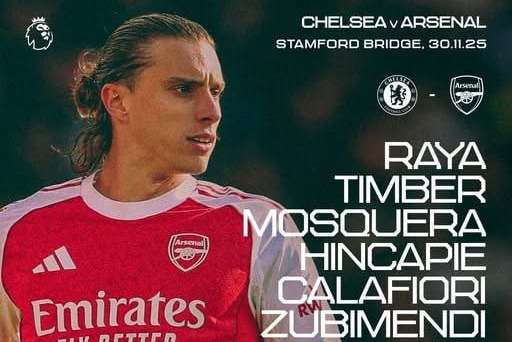  ترکیب چلسی - آرسنال؛ پالمر روی نیمکت، سالیبا خارج از لیست
