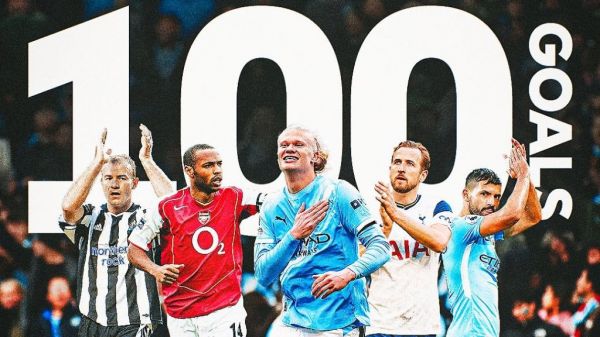 هالند تاریخساز شد؛ ۱۰۰ گل در لیگ جزیره فقط در ۱۱۱ بازی