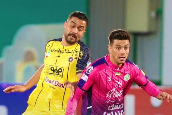  آلومینیوم ۰-۱ سپاهان  بازگشت دوباره به صدر در اراک