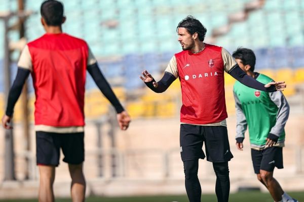  گزارش تصویری  تمرین پرسپولیس، دوشنبه 24 آذر