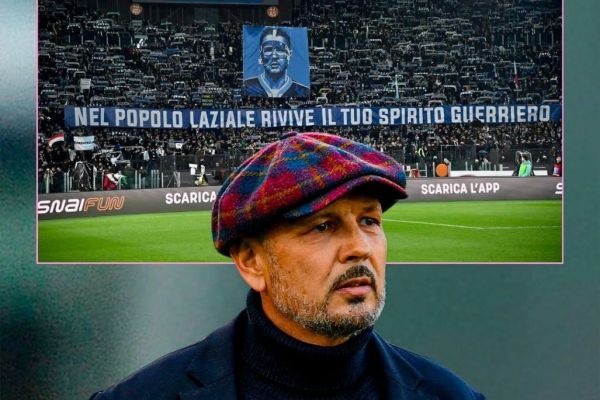  ادای احترام هواداران لاتزیو به سینیشا میهایلوویچ