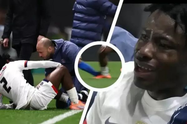  پدیده پاریسن ژرمن و ترک زمین با اشک و گریه  عکس