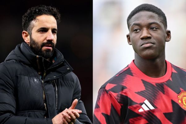  آموریم ستاره جوان منچستریونایتد را به تمسخر گرفته