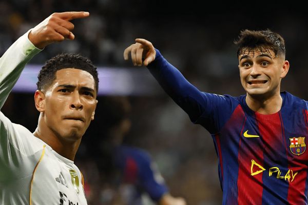  مقایسه آماری پدری و بلینگام در فصل جاری لالیگا