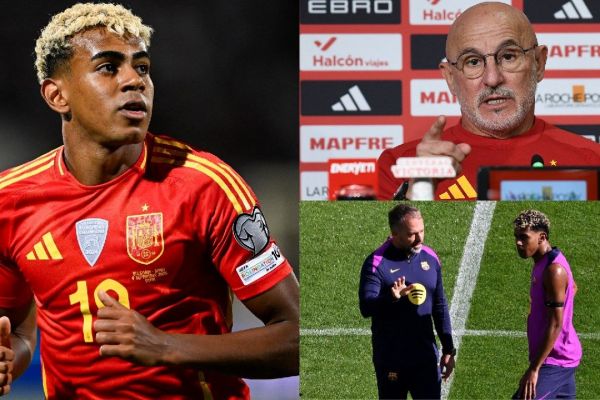  سرمربی اسپانیا  در رابطه با یامال، عذاب وجدانی ندارم