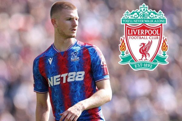 مذاکره لیورپول برای آدام وارتون کریستال پالاس با قیمت منصفانه