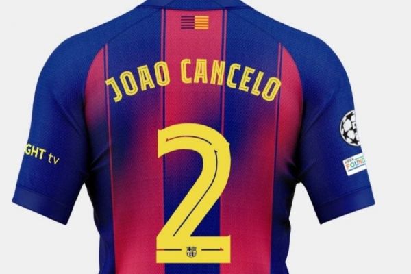  شماره پیراهن ژائو کانسلو در بارسلونا