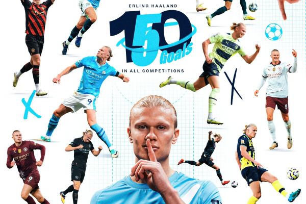 ماشین گلزنی منچسترسیتی به عدد ۱۵۰ رسید