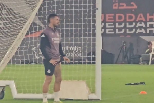  عکس؛ تمرین دنی سبایوس در پست دروازه‌بان