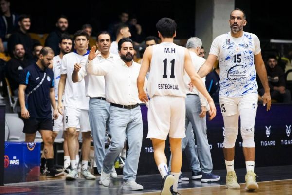 نتایج هفته بیستم لیگ برتر بسکتبال کاله در صدر، استقلال در رده دوم