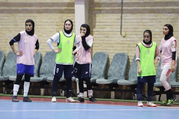  گزارش تصویری  تمرین تیم ملی فوتسال بانوان