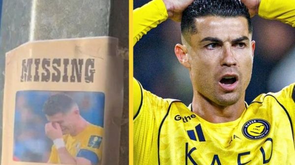  جنجال در عربستان؛ رونالدو «فرد گمشده» اعلام شد