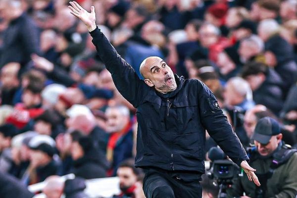  واکنش جالب گواردیولا بعد از سوپر سیو دوناروما  عکس