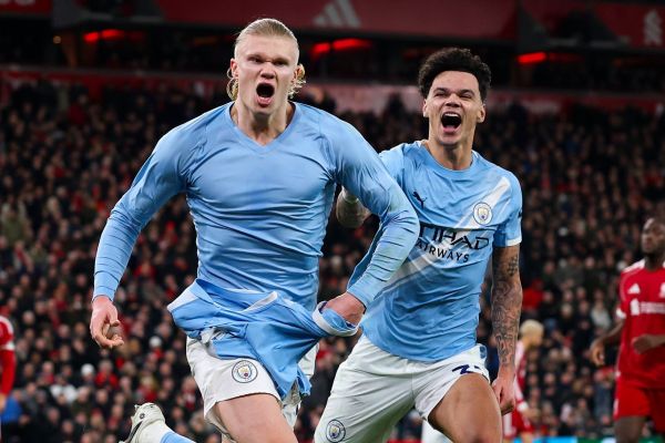  آنفیلد هم توسط ارلینگ هالند فتح شد