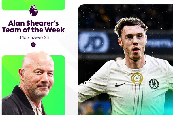  تیم منتخب هفته لیگ برتر انگلیس از دید آلن شیرر