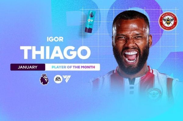  رسمی؛ ستاره برنتفورد بهترین بازیکن ماه لیگ برتر شد