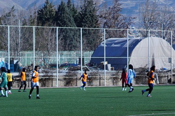 مرور تمرینات تکنیکی و تاکتیکی ملیپوشان نوجوان زیر نظر کادر فنی