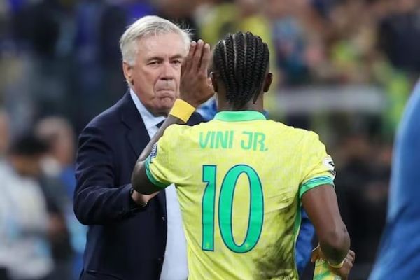 توصیه ویژه آنچلوتی به وینیسیوس