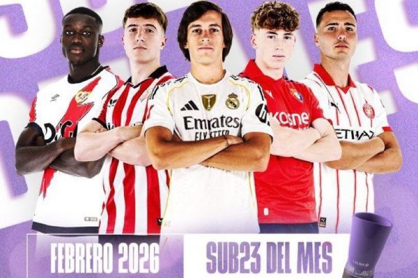  معرفی نامزدهای بهترین بازیکن زیر ۲۳ سال ماه فوریه ۲۰۲۶ لالیگا