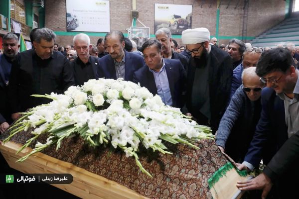 گزارش تصویری/ مراسم تشییع پیکر زنده‌یاد عنایت الله آتشی