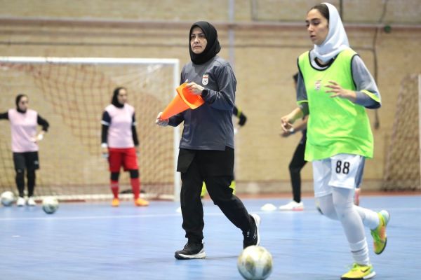 گزارش تصویری/ تمرین تیم ملی فوتسال بانوان