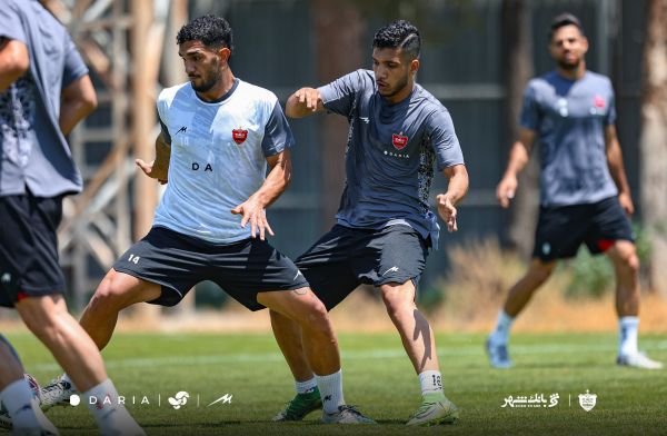 گزارش تصویری/ کریم باقری به تمرینات پرسپولیس برگشت!