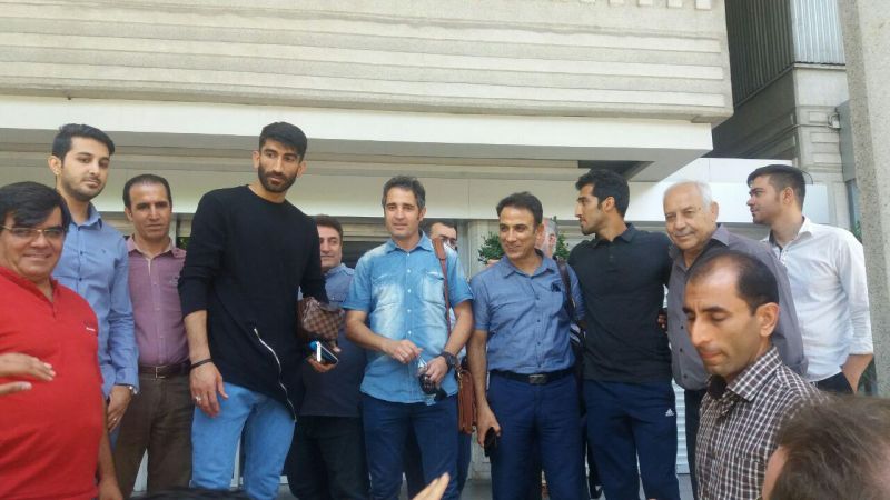 ستارههای پرسپولیس مقابل وزارت نفت (عکس)