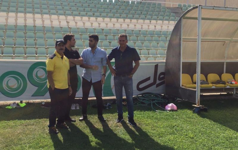 کیروش در اردوی تیم نوجوانان حاضر شد (عکس)