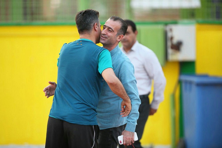 دیدار سرمربیان قبل از دربی خوزستان (عکس)