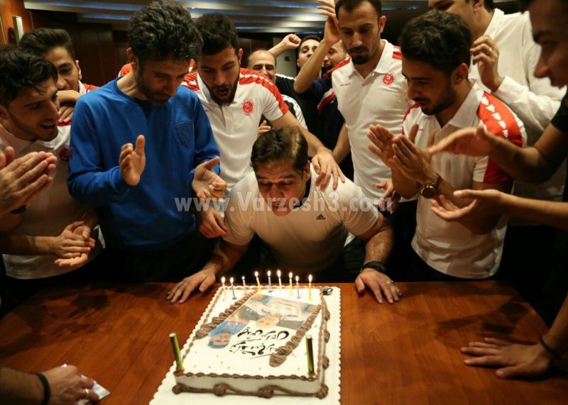 جشن تولد رضا مهاجری در جزیره کیش(عکس)
