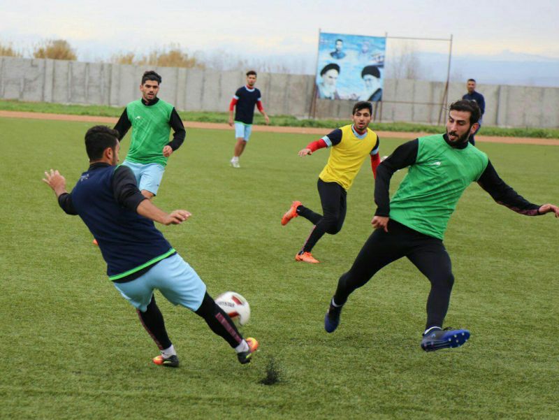 اولین تمرین حاج محمدی با تیم نکونام (عکس)