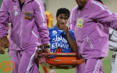 مرور همه مصدومیتهای محسن کریمی؛ از پیش فصل تا فینال جام حذفی!