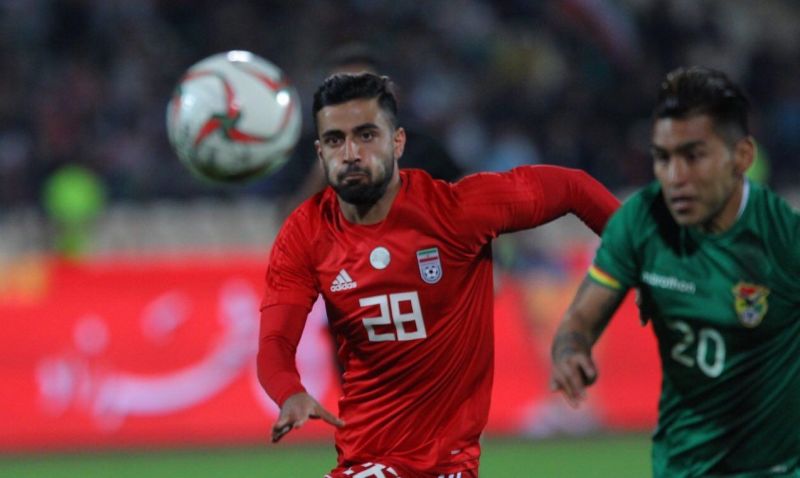 حمله پرسپولیسیها به لژیونر سکونشین