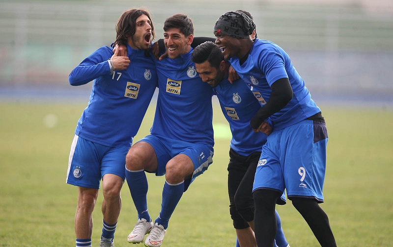 گزارش تمرین استقلال| خنده سوژه تمرین استقلالیها