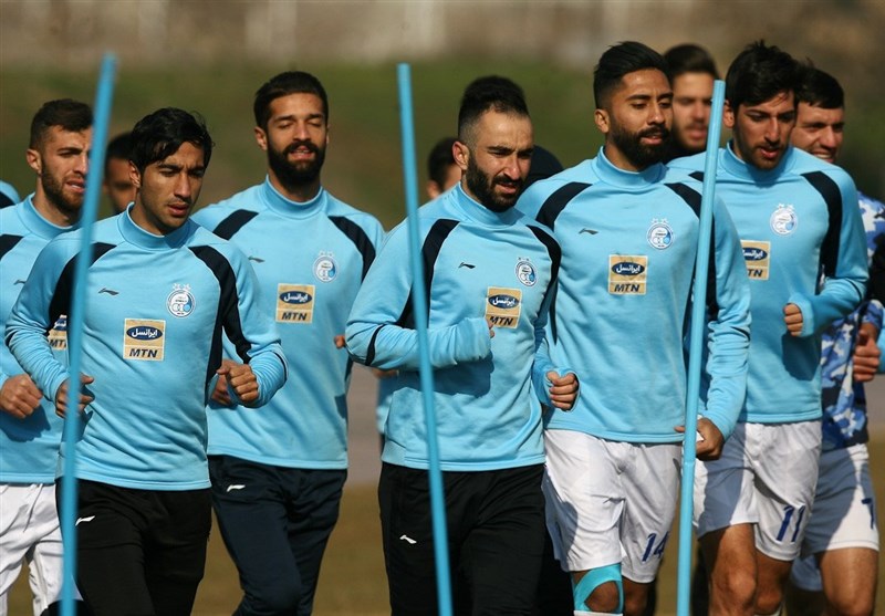 گزارش تمرین استقلال؛ روحالله باقری اختصاصی تمرین کرد