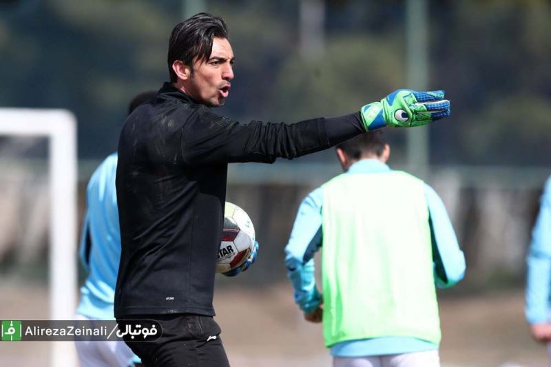 رحمتی همراه با استقلالیها تمرین کرد