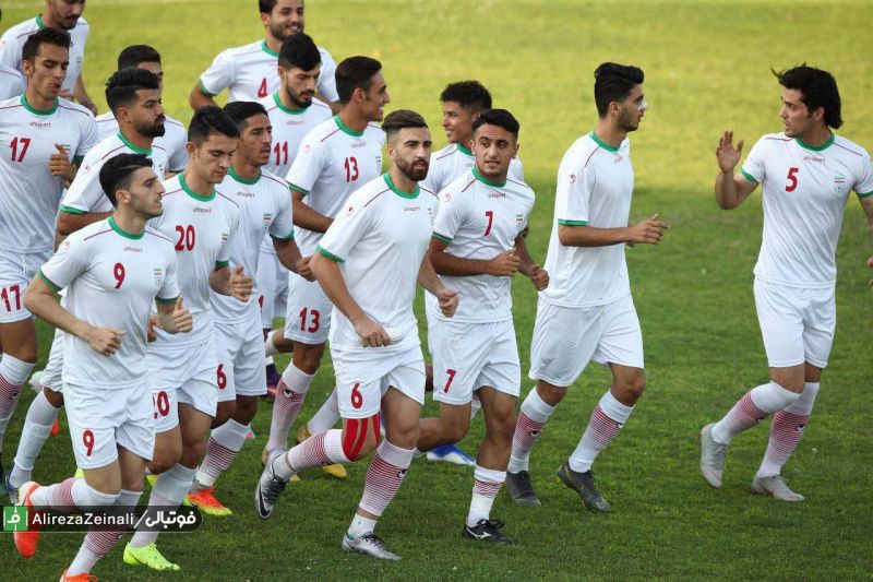 گزارش تصویری/ تمرین تیم ملی امید (28 خرداد)