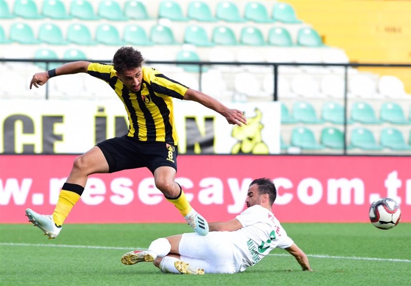 لیگ دستهاول ترکیه/ توقف خانگی استانبولاسپور در حضور ۱۶ دقیقهای صیادمنش