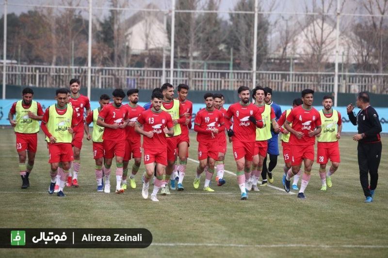 گزارش تصویری اختصاصی/ آخرین تمرین تیم امید در تهران