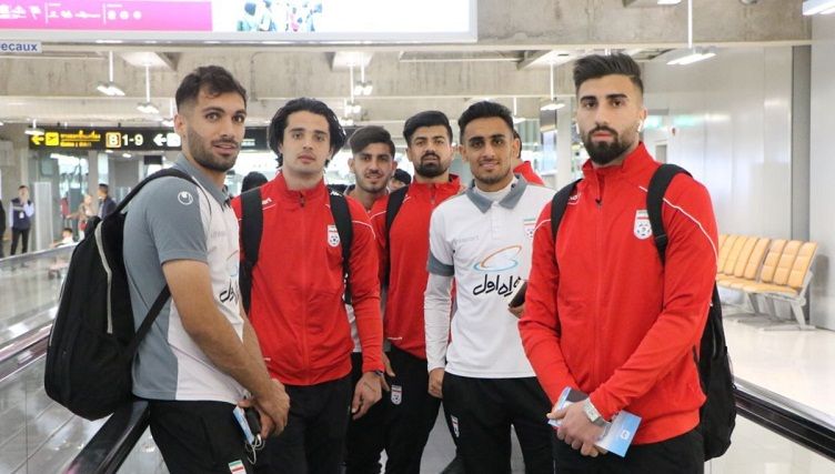 ورود کاروان تیم اميد به بانكوك
