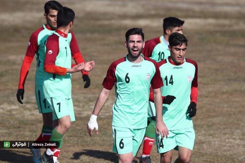 گزارش تصویری اختصاصی از دیدار دوستانه تیمملی جوانان و نساجی