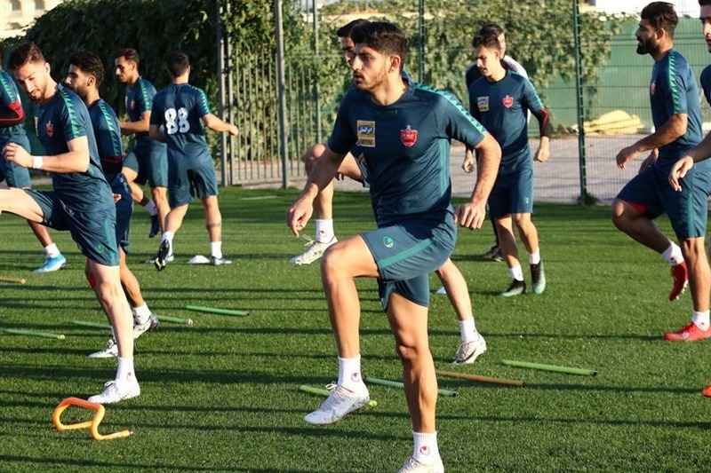 گزارش تمرین پرسپولیس در امارات/ کریخوانی جالب مربیان