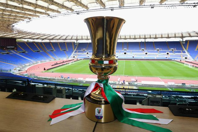 مراسم متفاوت فینال جام حذفی ایتالیا؛ مدالهای سلف سرویس با مجریگری ویری!