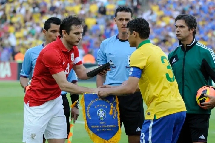 خاطرهی فرانک لمپارد از رویارویی با تیاگو سیلوا در تیم ملی!